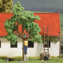 Busch HO 1834 Building a Treehouse Action Set
