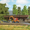 PREORDER Busch HO 1972 2-Hopper Coal Bunker Weathered Kit | 42.49