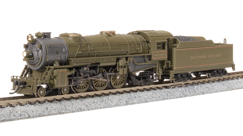 BLI 7984 Heavy Pacific 4-6-2, B&O 5314, President Lincoln, Paragon4 Sound/DC/DCC, N (NP)