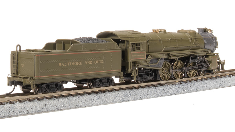 BLI 7984 Heavy Pacific 4-6-2, B&O 5314, President Lincoln, Paragon4 Sound/DC/DCC, N (NP)