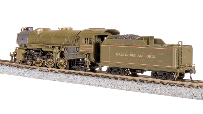 BLI 7984 Heavy Pacific 4-6-2, B&O 5314, President Lincoln, Paragon4 Sound/DC/DCC, N (NP)