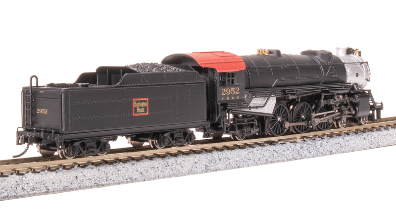 BLI 7985 Heavy Pacific 4-6-2, CBQ 2952, Paragon4 Sound/DC/DCC, N (NP)