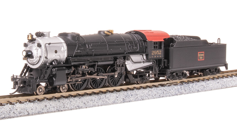 BLI 7986 Heavy Pacific 4-6-2, CBQ 2964, Paragon4 Sound/DC/DCC, N (NP)