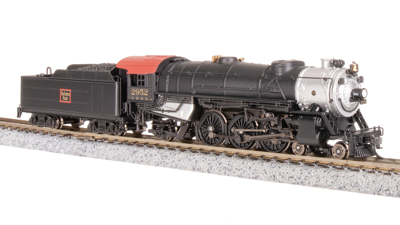 BLI 7986 Heavy Pacific 4-6-2, CBQ 2964, Paragon4 Sound/DC/DCC, N (NP)