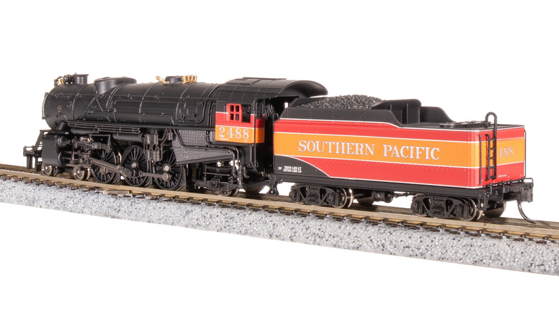 BLI 7989 Heavy Pacific 4-6-2, SP 2488, Daylight Fantasy Scheme, Paragon4 Sound/DC/DCC, N (NP)