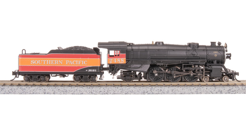 BLI 7990 Heavy Pacific 4-6-2, SP 2491, Daylight Fantasy Scheme, Paragon4 Sound/DC/DCC, N (NP)