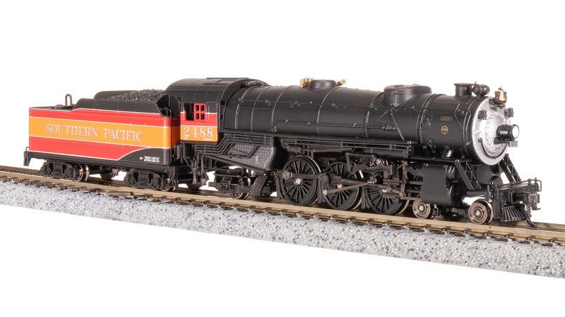 BLI 7990 Heavy Pacific 4-6-2, SP 2491, Daylight Fantasy Scheme, Paragon4 Sound/DC/DCC, N (NP)