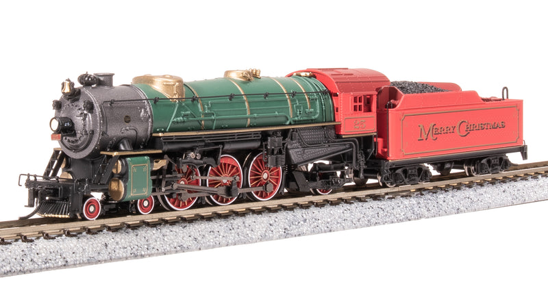BLI 7991 Heavy Pacific 4-6-2, "Merry Christmas" w/ Red & Green, Paragon4 Sound/DC/DCC, N (NP)