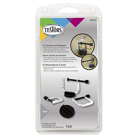 Rust-oleum 281211 Testors Metal Clamp Set (4-Pack)