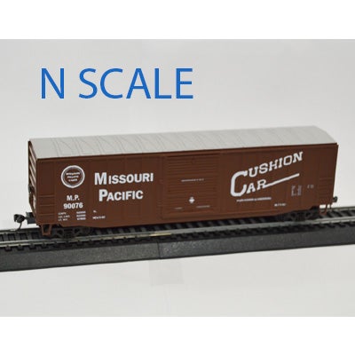 Value Trains USA N N10091 Boxcar, Missouri Pacific Cushion Car