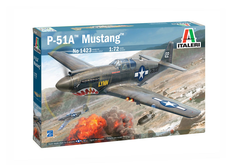 Italeri 1423 - SCALE 1 : 72 P-51A Mustang