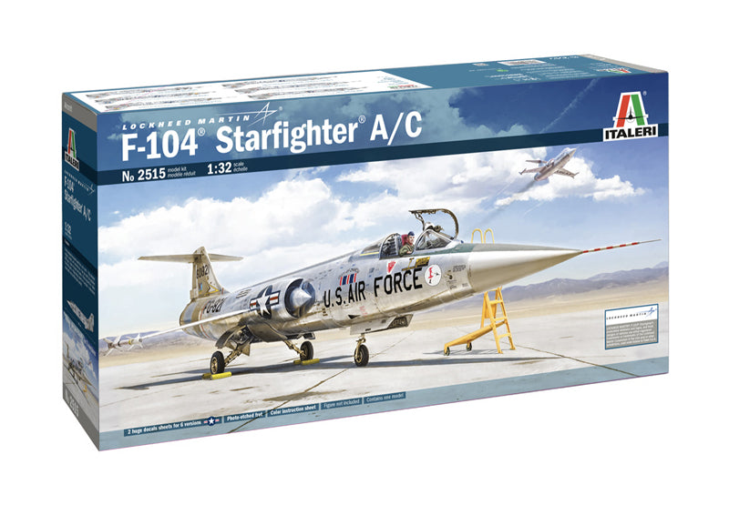 Italeri 2515 - SCALE 1 : 32 F-104 STARFIGHTER A/C