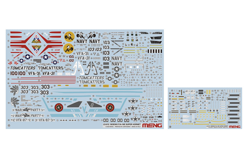 Meng-Model LS-012 BOEING F/A-18E SUPER HORNET 1:48