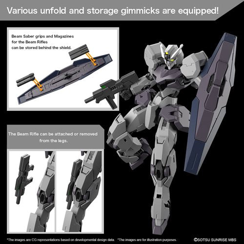 Bandai  2616269 Mobile Suit Gundam: The Witch from Mercury Gundvolva High Grade 1:144 Scale Model Kit