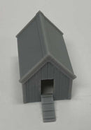Phoenix Precision Models S 32640 Chicken Coop with Ramp, 3D Printed Kit, Unpainted