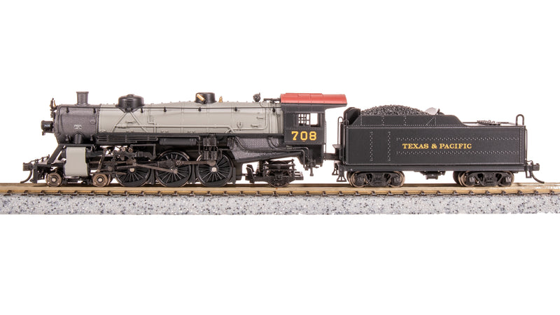 BLI 8010 Light Pacific 4-6-2, T&P 708, Gray Boiler, Paragon4 Sound/DC/DCC, N (NP)