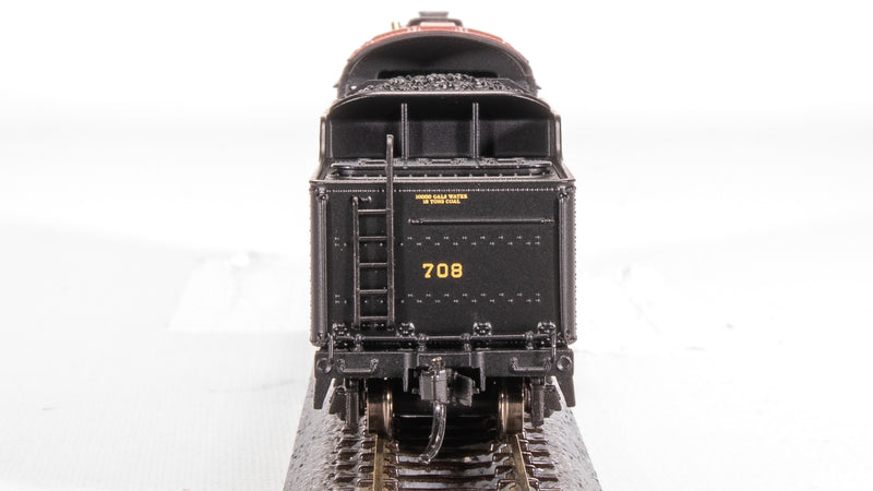 BLI 8010 Light Pacific 4-6-2, T&P 708, Gray Boiler, Paragon4 Sound/DC/DCC, N (NP)