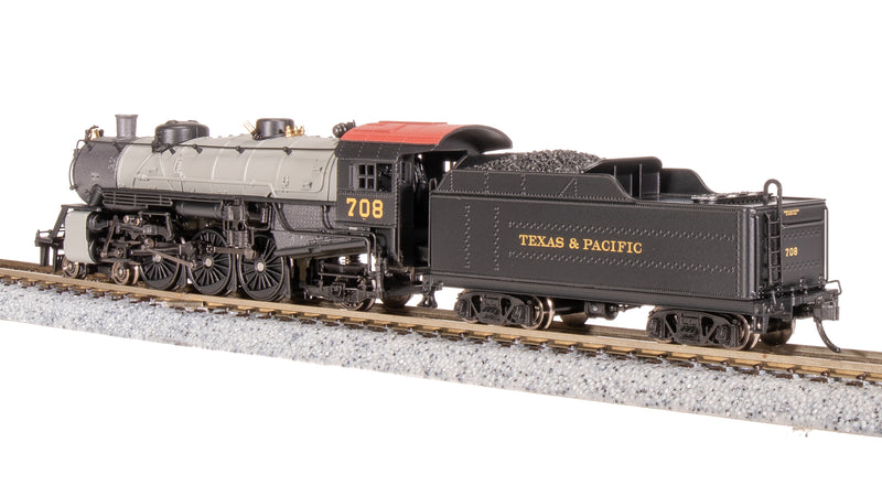 BLI 8010 Light Pacific 4-6-2, T&P 708, Gray Boiler, Paragon4 Sound/DC/DCC, N (NP)