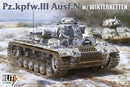 Takom 8011 Pz.Kpfw.III Ausf.N w/Winterketten Kit 1:35