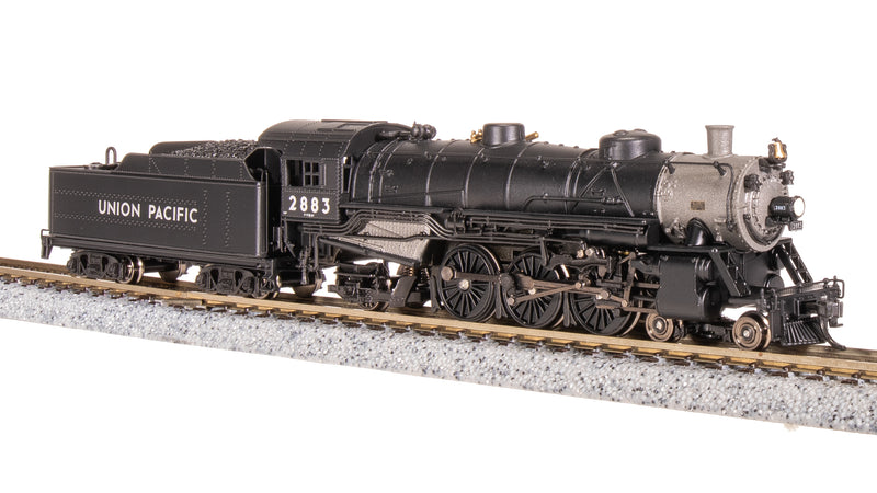 BLI 8013 Light Pacific 4-6-2, UP 2897, Black w/ Aluminum, Paragon4 Sound/DC/DCC, N (NP)