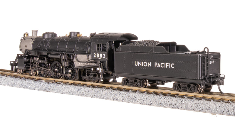 BLI 8013 Light Pacific 4-6-2, UP 2897, Black w/ Aluminum, Paragon4 Sound/DC/DCC, N (NP)