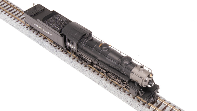 BLI 8013 Light Pacific 4-6-2, UP 2897, Black w/ Aluminum, Paragon4 Sound/DC/DCC, N (NP)