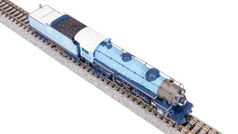 BLI 8015 Light Pacific 4-6-2, "Merry Christmas" Blue/White Scheme, Paragon4 Sound/DC/DCC, N (NP)