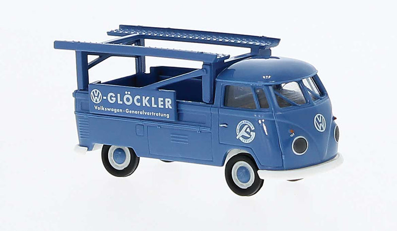 PREORDER Brekina Automodelle 32868 HO VW T1b Renntransp Porsche