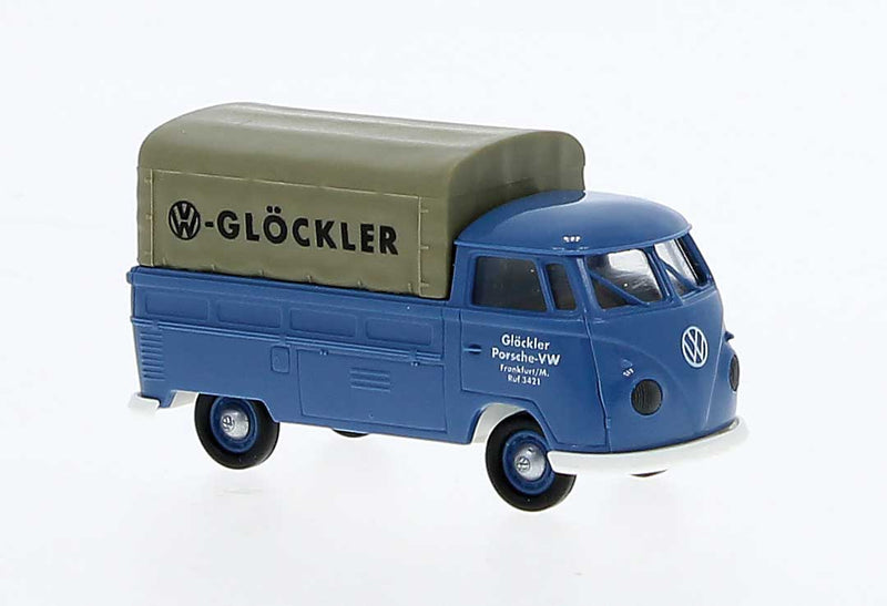 PREORDER Brekina Automodelle 32986 HO VW T1b Pritsche Glockler