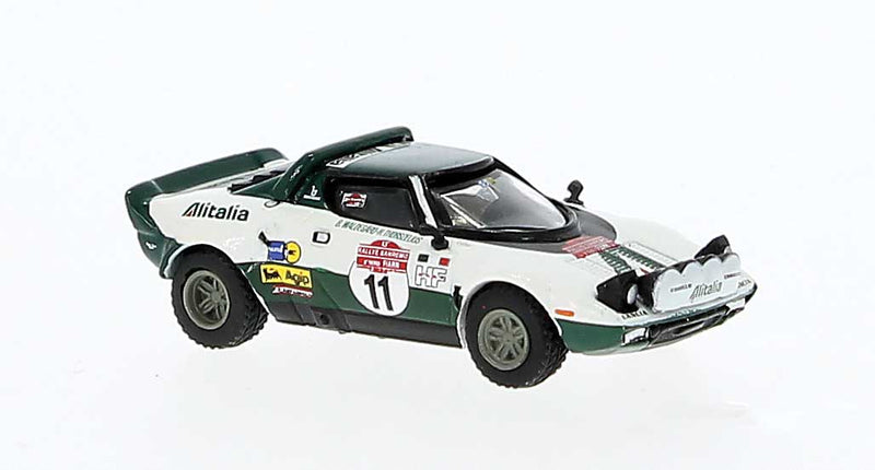 PREORDER Brekina Automodelle 29654 HO Lancia Stratos Alitalia