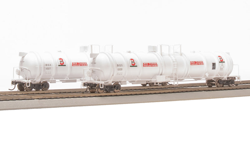 BLI 8033 Cryogenic Tank Car, Big 3, 2-Pack, HO