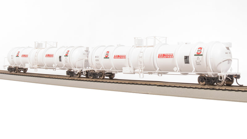 BLI 8033 Cryogenic Tank Car, Big 3, 2-Pack, HO