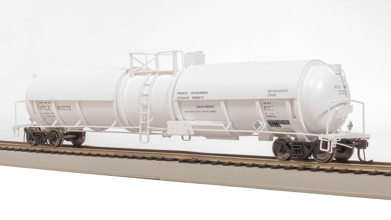 BLI 8037 Cryogenic Tank Car, UTLX White, 2-Pack, HO