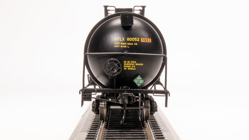 BLI 8038 Cryogenic Tank Car, UTLX Black, 2-Pack, HO