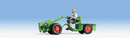 Noch 16750 Two Wheel Tractor with Figure (Green)