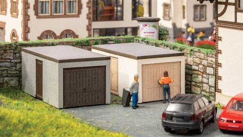 Noch 14677 Prefab Garages Laser-Cut Minis Kit