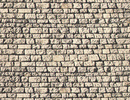 Noch 57560 Stone Sheet 12.5 x 5.9" Card Stock, Square Stone