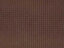 Noch 60351 Structured Flexible 3-D Texture Sheet 28 x 10cm, Dark Red Pantile