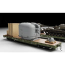 PREORDER Rapido HO 805001 MK-42 5 Inch Naval Turret Flat Car Load, Gray | 39.95