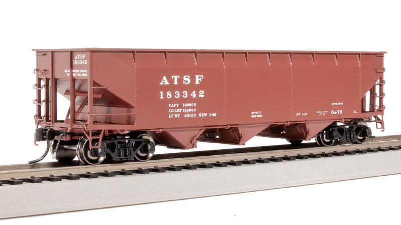 BLI 8100 AAR 70-ton Triple Hopper, ATSF (GA-73), 4-PACK, HO