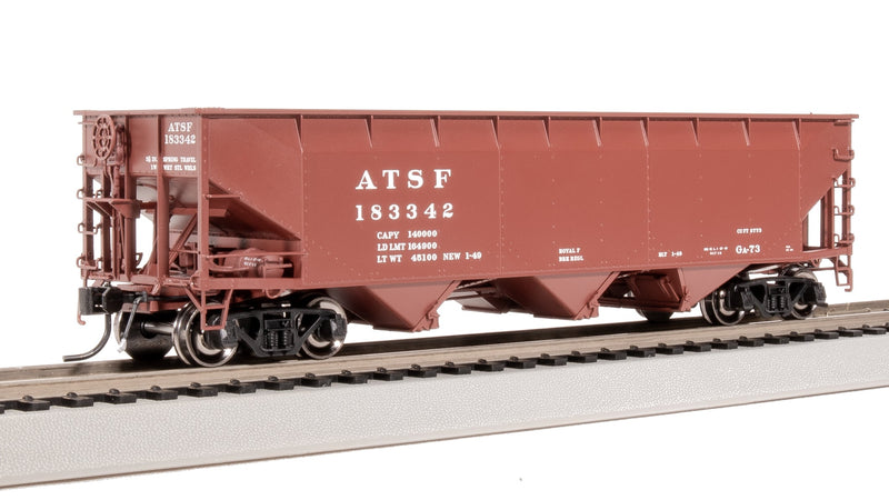 BLI 8100 AAR 70-ton Triple Hopper, ATSF (GA-73), 4-PACK, HO