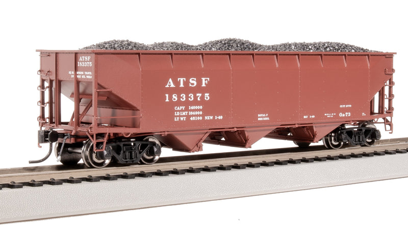 BLI 8100 AAR 70-ton Triple Hopper, ATSF (GA-73), 4-PACK, HO