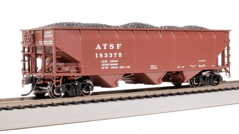 BLI 8100 AAR 70-ton Triple Hopper, ATSF (GA-73), 4-PACK, HO