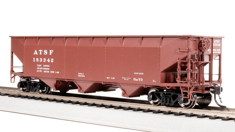 BLI 8100 AAR 70-ton Triple Hopper, ATSF (GA-73), 4-PACK, HO