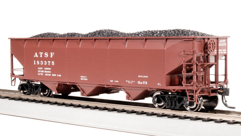 BLI 8100 AAR 70-ton Triple Hopper, ATSF (GA-73), 4-PACK, HO