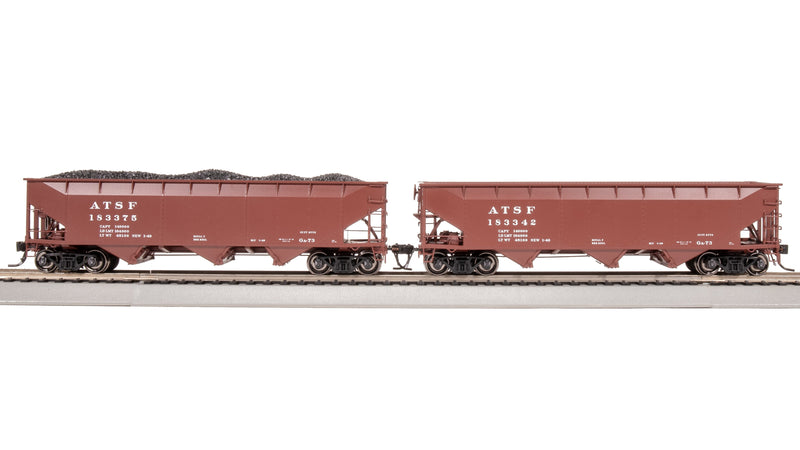 BLI 8100 AAR 70-ton Triple Hopper, ATSF (GA-73), 4-PACK, HO