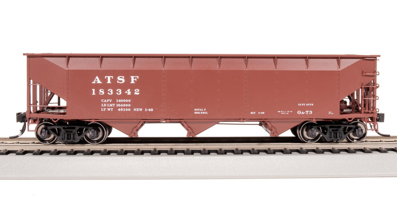 BLI 8100 AAR 70-ton Triple Hopper, ATSF (GA-73), 4-PACK, HO