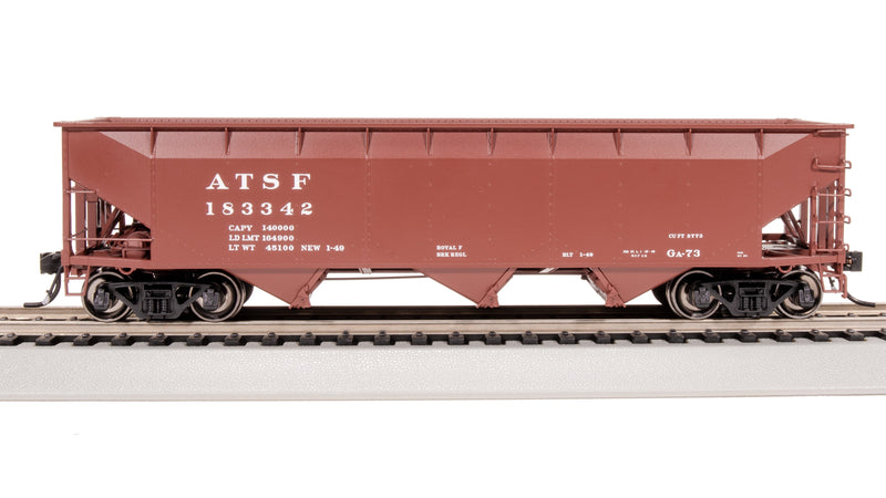 BLI 8100 AAR 70-ton Triple Hopper, ATSF (GA-73), 4-PACK, HO