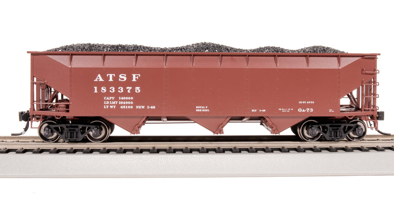 BLI 8100 AAR 70-ton Triple Hopper, ATSF (GA-73), 4-PACK, HO