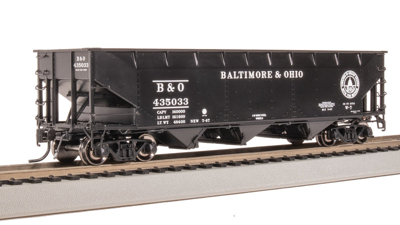 BLI 8103 AAR 70-ton Triple Hopper, B&O (W-7), 4-PACK, HO